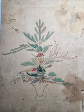 Load image into Gallery viewer, Shinsen Heika Zui (New Selection of Illustrated Flower Arrangement), Circa 1750-1800. A Mid to Late Edo Period Manuscript Copy of Yamanaka’s Work on Ikebana School of Flower Arrangment, with 100 Hand Painted, Full-Page Illustrations