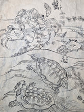 Load image into Gallery viewer, Tōryū Shin Hinagata? (New Toryu Model), Circa 1800-1850. A Manuscript Sketchbook of Animals and Mythical Beasts, with Numerous Creatures Beautifully Inked, in 34 Pages