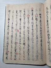 Load image into Gallery viewer, Misho-ryu Ikebana no Maki (The Misho-ryu School of Flower Arrangement), 1826 (Late Edo Period). Illustrated Manuscript on Flower Arrangement, With Detailed Instructions and Visual Aids. Accompanied With Four Possible Kishōmon Letters