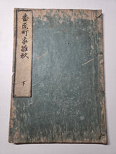 Load image into Gallery viewer, Banjo Machiya Hinagata (The Model of a Banjo Machiya House), 1764. Edo Period Architecture and Carpentry with Woodblock Illustrations, and an Original Architectural Drawing Tipped in. Volume 2 of 2