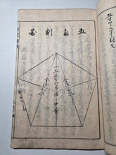 Load image into Gallery viewer, Banjo Machiya Hinagata (The Model of a Banjo Machiya House), 1764. Edo Period Architecture and Carpentry with Woodblock Illustrations, and an Original Architectural Drawing Tipped in. Volume 2 of 2