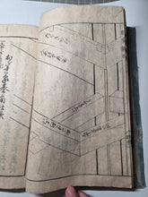 Load image into Gallery viewer, Banjo Machiya Hinagata (The Model of a Banjo Machiya House), 1764. Edo Period Architecture and Carpentry with Woodblock Illustrations, and an Original Architectural Drawing Tipped in. Volume 2 of 2