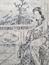 Load image into Gallery viewer, Toshisen Ehon (A Selection of Tang Poetry and Illustrated Books), 1836. 25 of 35 Volumes. Mixed Edo Period Set, With Over 600 Pages of Woodblock Illustrations