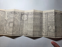 Load image into Gallery viewer, Wakan Nenrekisen (Japanese and Chinese Yearly Calendar), 1849. A Yearly Almanac Complete with Edo Events, Astronomical and Divination Charts, Emperor Reigns, and Maps of Japan and China