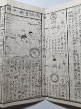 Load image into Gallery viewer, Wakan Nenrekisen (Japanese and Chinese Yearly Calendar), 1849. A Yearly Almanac Complete with Edo Events, Astronomical and Divination Charts, Emperor Reigns, and Maps of Japan and China