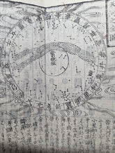 Load image into Gallery viewer, Wakan Nenrekisen (Japanese and Chinese Yearly Calendar), 1849. A Yearly Almanac Complete with Edo Events, Astronomical and Divination Charts, Emperor Reigns, and Maps of Japan and China