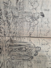 Load image into Gallery viewer, Ōshū shōsetsu Tetsu Retsu kafuku Tan maki nana (A European Novel: The Tale of the Vicissitudes of Telemaque), 1879. Volumes 1 and 5 of 8. With Ten Full Page Woodblock Illustrations