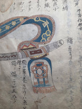 Load image into Gallery viewer, Sangoku Tsuran Zusetsu (An Illustrated Description of Three Countries), Dated Tenmei 5 (1785), Circa 1786-1830. An Extremely Unique, Early Manuscript Edition, Distinctly Deriving from the Original Text Format and Illustrations