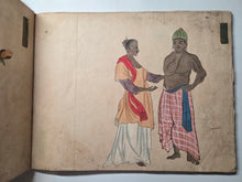 Load image into Gallery viewer, A Rare, Handwritten and Painted Black Ship Scroll in Book Format, Inscribed Fall 1853. Commodore Perry’s First Expedition to Japan, Dated to the same Year. With 15 Large Paintings Depicting the Arrival of the Black Ship and More