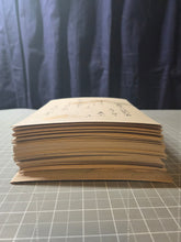 Load image into Gallery viewer, A Tremendous Collection of Waka Poetry in 119 Shikishi Format Sheets, Circa 1850-1900. Illuminated and Decorated Manuscripts on Paper