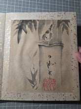 Load image into Gallery viewer, An Exemplary Silk Painting Album of Three Kano-School and Associated Artists, Circa 1670-1850. 30 Magnificent Silk Paintings of Vivid Detail and Color, with Heavily Detailed Bird Paintings