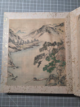 Load image into Gallery viewer, An Exemplary Silk Painting Album of Three Kano-School and Associated Artists, Circa 1670-1850. 30 Magnificent Silk Paintings of Vivid Detail and Color, with Heavily Detailed Bird Paintings