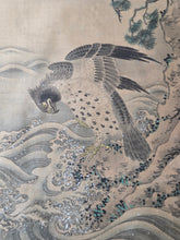 Load image into Gallery viewer, An Exemplary Silk Painting Album of Three Kano-School and Associated Artists, Circa 1670-1850. 30 Magnificent Silk Paintings of Vivid Detail and Color, with Heavily Detailed Bird Paintings