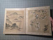 Load image into Gallery viewer, An Exemplary Silk Painting Album of Three Kano-School and Associated Artists, Circa 1670-1850. 30 Magnificent Silk Paintings of Vivid Detail and Color, with Heavily Detailed Bird Paintings
