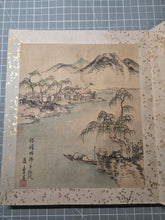 Load image into Gallery viewer, An Exemplary Silk Painting Album of Three Kano-School and Associated Artists, Circa 1670-1850. 30 Magnificent Silk Paintings of Vivid Detail and Color, with Heavily Detailed Bird Paintings