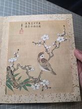 Load image into Gallery viewer, An Exemplary Silk Painting Album of Three Kano-School and Associated Artists, Circa 1670-1850. 30 Magnificent Silk Paintings of Vivid Detail and Color, with Heavily Detailed Bird Paintings