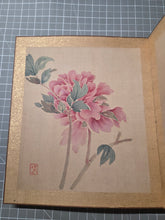 Load image into Gallery viewer, Chūnshān huà nǐgǔ shí zhèng tú (Chunshan Painting: Ten Ancient-Style Paintings), Circa 1840-1863. A Beautiful Painting Album with Ten Silk Paintings of Animals and Floral Gatherings, in Vivid Color