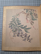 Load image into Gallery viewer, Chūnshān huà nǐgǔ shí zhèng tú (Chunshan Painting: Ten Ancient-Style Paintings), Circa 1840-1863. A Beautiful Painting Album with Ten Silk Paintings of Animals and Floral Gatherings, in Vivid Color