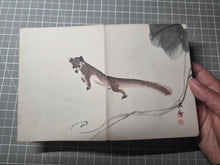 Load image into Gallery viewer, A Compiled Painting Album of Different Osaka Artists, Assembled Circa 1950. Compiled works from the Meiji to Showa Periods (Circa 1900-1950), with 13 Double Paged Paintings including Ink Wash Examples, and 1 Double Page of Fine Calligraphy