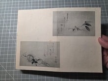 Load image into Gallery viewer, A Compiled Painting Album of Different Artists, Circa 1900-1950, with 44 Pages of Ink Wash and Color Paintings, and Calligraphy