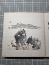 Load image into Gallery viewer, A Late Edo to Early Meiji Period Painting Album, Circa 1870-1900. 44 Pages of Ink Wash Paintings and 3 Pages of Calligraphy