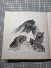 Load image into Gallery viewer, A Late Edo to Early Meiji Period Painting Album, Circa 1870-1900. 44 Pages of Ink Wash Paintings and 3 Pages of Calligraphy