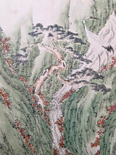 Load image into Gallery viewer, A Compiled Painting and Calligraphy Album of Different Artists, Circa 1840-1900. 46 Beautiful Paintings (34 Full Page) in Various Styles, and 3 Pages of Calligraphy