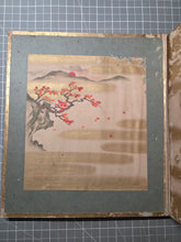 Load image into Gallery viewer, Gajō shunjū sansui to kyūchū heian bijin-zu (Picture Album: Spring and Autumn Landscapes and Heian Beauty at the Imperial Court), Circa 1720-1760. Three Yamato-E Paintings and Two Pages of Decorated Calligraphy by the Tosa School Head