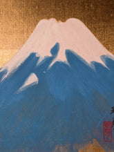 Load image into Gallery viewer, Kin Shikishi (Gold Shikishi), Circa 1890-1940. Sixteen Golden Paintings on Silk by Talented Artists of the Meiji to Showa Periods, Including Landscapes, Animals, and the Deity Fukurokuju