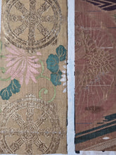 Load image into Gallery viewer, Kodai Gire (Ancient Fabrics), 19th Century. Two Albums of Brocade Fabric Sample Books, with 164 Large Samples, Dating Circa 1600-1868