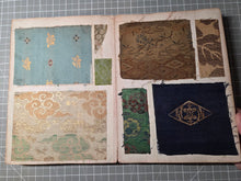 Load image into Gallery viewer, Kodai Gire (Ancient Fabrics), 19th Century. Two Albums of Brocade Fabric Sample Books, with 164 Large Samples, Dating Circa 1600-1868