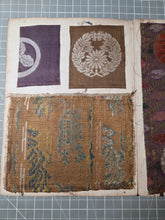 Load image into Gallery viewer, Kodai Gire (Ancient Fabrics), 19th Century. Two Albums of Brocade Fabric Sample Books, with 164 Large Samples, Dating Circa 1600-1868