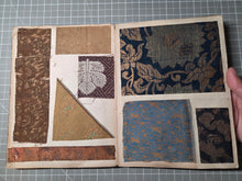 Load image into Gallery viewer, Kodai Gire (Ancient Fabrics), 19th Century. Two Albums of Brocade Fabric Sample Books, with 164 Large Samples, Dating Circa 1600-1868