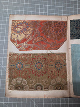 Load image into Gallery viewer, Kodai Gire (Ancient Fabrics), 19th Century. Two Albums of Brocade Fabric Sample Books, with 164 Large Samples, Dating Circa 1600-1868