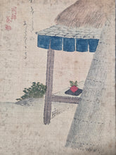 Load image into Gallery viewer, A Collection of 22 Silk Paintings in Early Ukiyo-E Style, Circa 1750-1800. Various Paintings of Figures and Landscapes, 10 Depicting Women in Various Roles, from Shinto Priest, Courtesan, and More