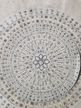 Load image into Gallery viewer, Fang Jian Benming na yin de sha tu (Fang Jian’s Birth Chart of Na Yin), 1804. Printed Birth Chart for Fang Jiang, with a Working I Ching Divination Diagram and Na Yin Elements Explained. Extraordinarily Rare, With No Comparable Examples Found on Worldcat