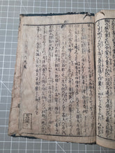 Load image into Gallery viewer, Onyo Imoseyama (The Mountains of Husband and Wife), 1812. An Extremely Rare Illustrated Hokusai Text, with Fifty-Six Full Page Woodblock Illustrations. Complete Set of Six Volumes