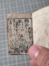 Load image into Gallery viewer, Hyakunin Isshu (One Hundred Poets, One Hundred Poems), Circa 1750-1850. A Rare Miniature Edition of Teika’s Compiled Work, with 68 Tiny Woodblock Illustrations of Poets and Poetry