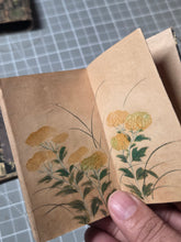 Load image into Gallery viewer, Goyozeiten’no Gyohitsu (Emperor Go-Yōzei Handwriting), 1586(?). An Exceptional Set of Five Brocade Bound Miniature Painting Albums, by the 107th Emperor of Japan. 74 Beautiful Pages of Paintings
