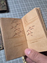 Load image into Gallery viewer, Goyozeiten’no Gyohitsu (Emperor Go-Yōzei Handwriting), 1586(?). An Exceptional Set of Five Brocade Bound Miniature Painting Albums, by the 107th Emperor of Japan. 74 Beautiful Pages of Paintings