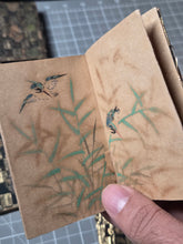 Load image into Gallery viewer, Goyozeiten’no Gyohitsu (Emperor Go-Yōzei Handwriting), 1586(?). An Exceptional Set of Five Brocade Bound Miniature Painting Albums, by the 107th Emperor of Japan. 74 Beautiful Pages of Paintings