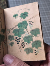 Load image into Gallery viewer, Goyozeiten’no Gyohitsu (Emperor Go-Yōzei Handwriting), 1586(?). An Exceptional Set of Five Brocade Bound Miniature Painting Albums, by the 107th Emperor of Japan. 74 Beautiful Pages of Paintings