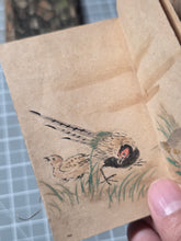 Load image into Gallery viewer, Goyozeiten’no Gyohitsu (Emperor Go-Yōzei Handwriting), 1586(?). An Exceptional Set of Five Brocade Bound Miniature Painting Albums, by the 107th Emperor of Japan. 74 Beautiful Pages of Paintings