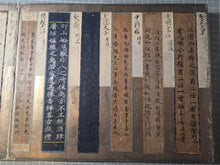 Load image into Gallery viewer, Shoga Tekagami (Album of Calligraphy and Paintings), Circa 630-1725. &nbsp;An Extraordinary Survivor of Manuscript Collecting, with 88 Pieces of Exemplary Calligraphy and Art Attributed to Major Historical Figures and More