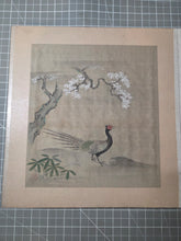 Load image into Gallery viewer, A Painting Album of Bird Landscapes and Calligraphy, Circa 1650-1750. 24 Illuminated Leaves of Calligraphy and Silk Paintings