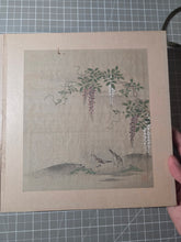 Load image into Gallery viewer, A Painting Album of Bird Landscapes and Calligraphy, Circa 1650-1750. 24 Illuminated Leaves of Calligraphy and Silk Paintings