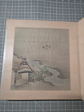 Load image into Gallery viewer, A Painting Album of Bird Landscapes and Calligraphy, Circa 1650-1750. 24 Illuminated Leaves of Calligraphy and Silk Paintings