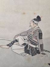 Load image into Gallery viewer, A Late Edo to Taisho Period Painting Album, Circa 1850-1924. Eleven Beautiful Silk Paintings and One Piece of Calligraphy by Celebrated Artists, Including One of the First Great Nihonga Figures. Landscapes, Samurai, and More