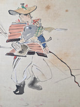 Load image into Gallery viewer, A Late Edo to Taisho Period Painting Album, Circa 1850-1924. Ten Beautiful Silk Paintings and Two Pieces of Calligraphy by Celebrated Artists, Including One of the Founders of Nihonga Painting. Landscapes, Animals, and More