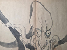 Load image into Gallery viewer, A Late Edo to Early Meiji Period Painting Album, Circa 1870-1900(?). 50 Pages of Lovely Ink Wash Paintings of Dragons, Naturescapes, and More, the Majority Large Double Paged Examples